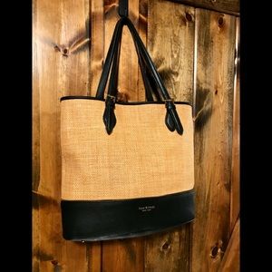 Isaac Mizrahi New York Straw Tote